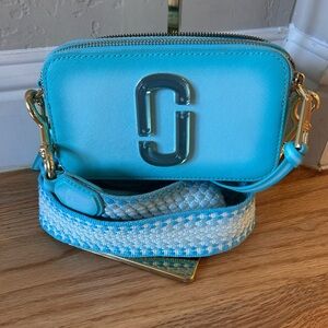 Marc Jacobs Blue Crossbody Camera Bag